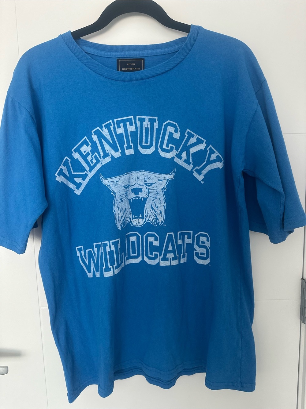Kentucky Wildcats Classic Blue Short-Sleeve Crewneck Tee